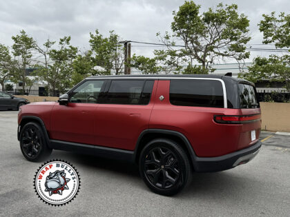 Rivian R1S Wrap Services by Wrap Bullys