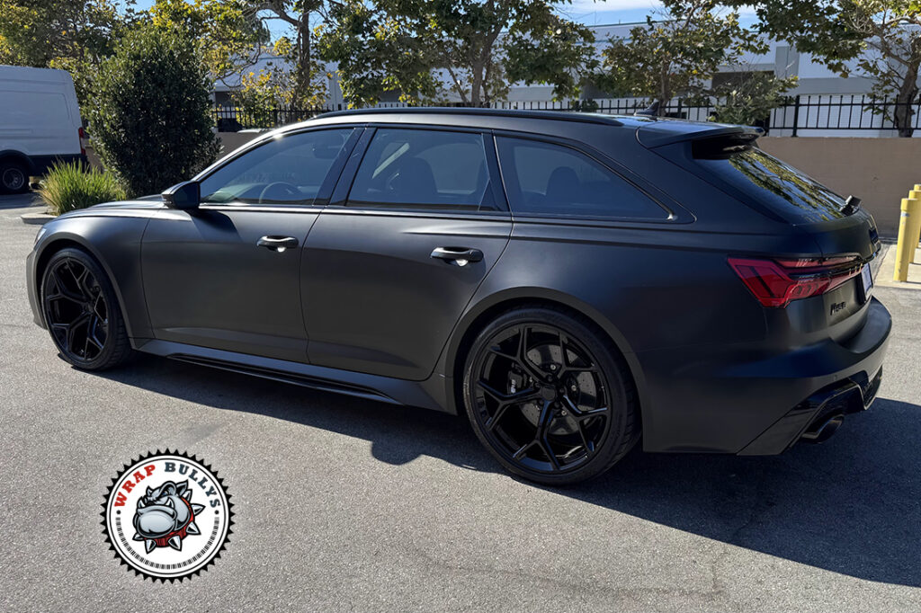 Audi RS 6 Avant vehicle wrap project