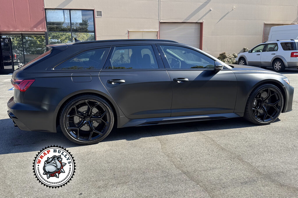 Audi RS 6 Avant vehicle wrap project