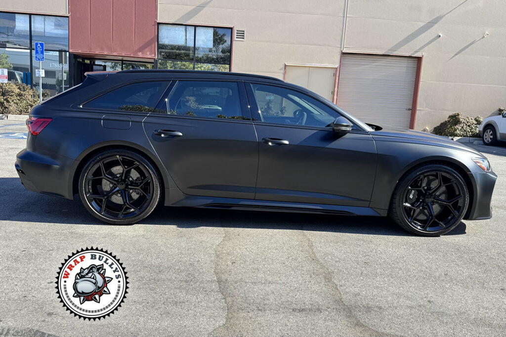 Audi RS 6 Avant vehicle wrap project