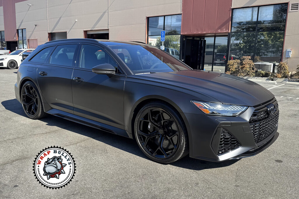 Audi RS 6 Avant vehicle wrap project