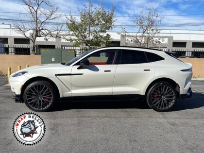 2025 Aston Martin DBX 707 Wrap – 3M Satin Pearl White | South Bay