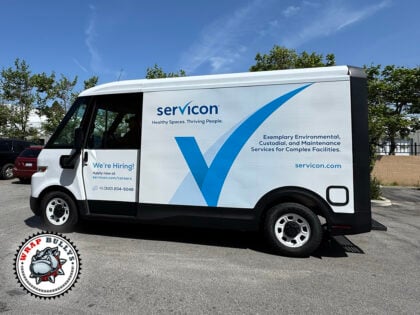 BrightDrop Van Commercial Fleet Wrap South Bay