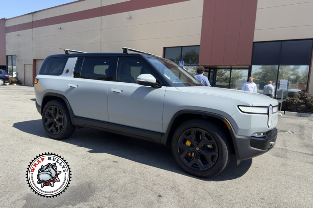 Rivian R1S SunTek Matte PPF wrap Gardena