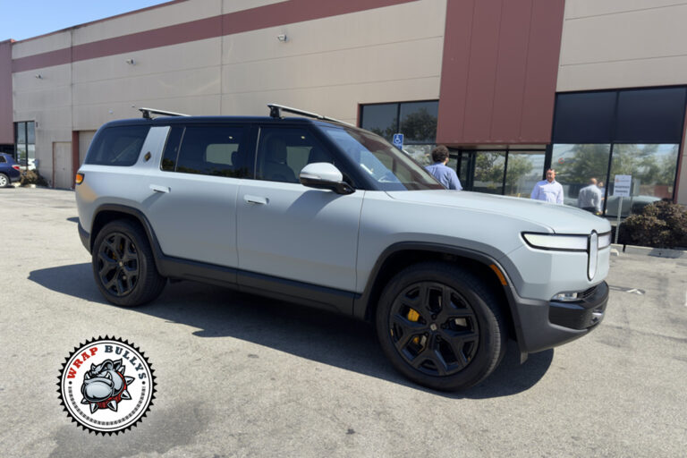 Rivian R1S SunTek Matte PPF wrap Gardena