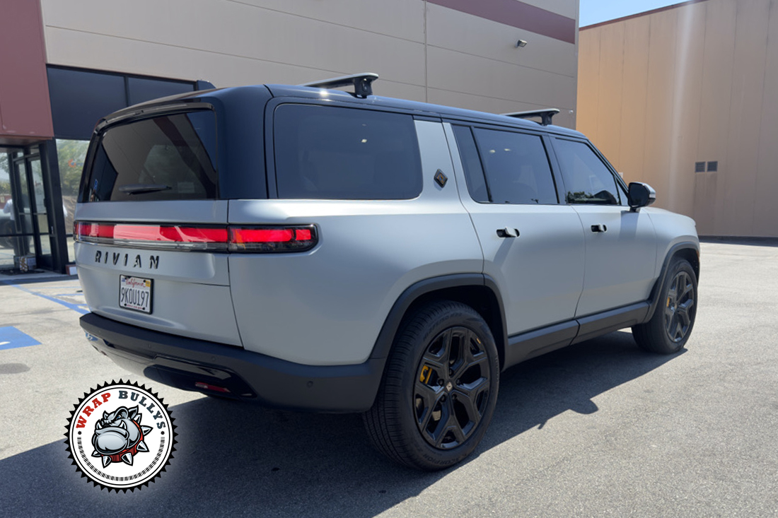 SunTek Matte PPF Rivian R1S Limestone paint protection South Bay