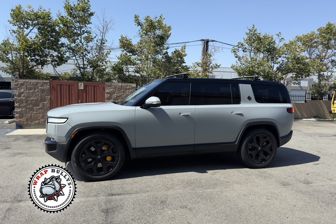Car wrap Gardena Rivian R1S SunTek Matte PPF 