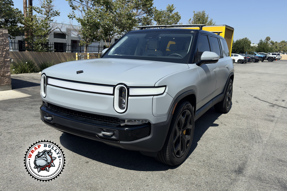 SunTek Matte PPF wrap Manhattan Beach Rivian R1S