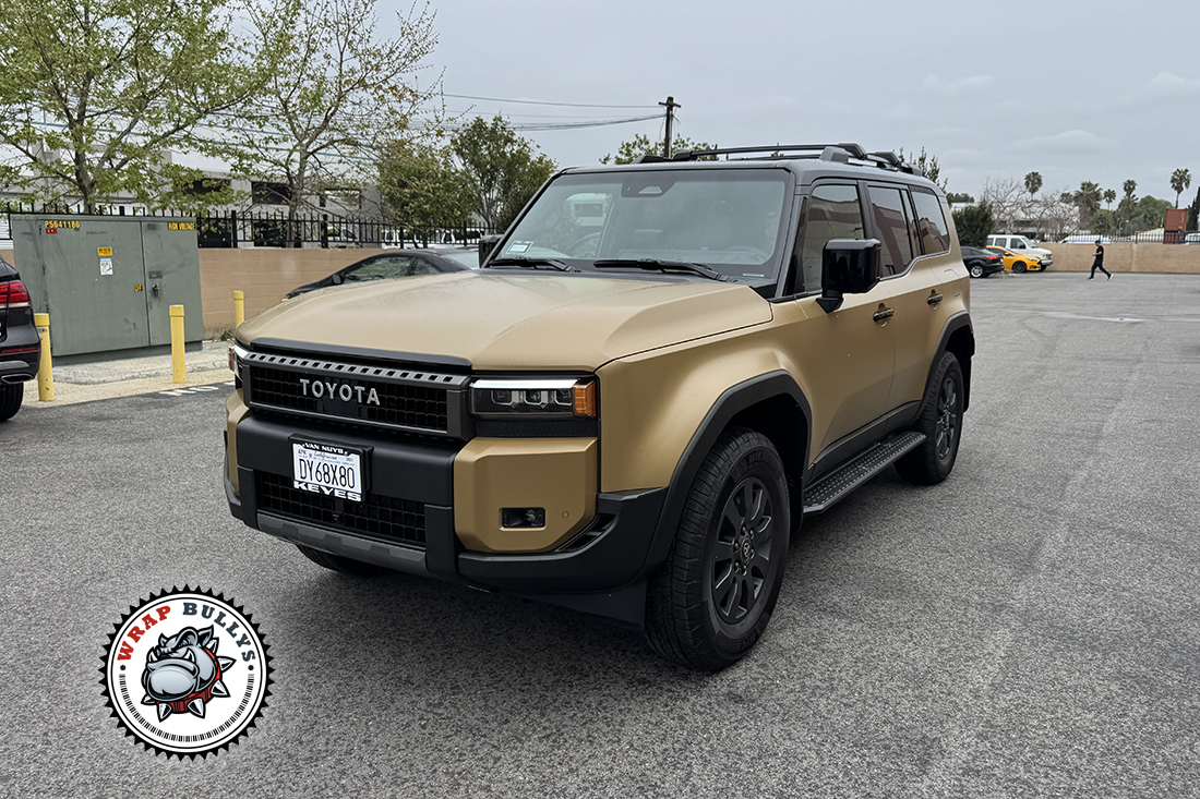 Toyota Land Cruiser SunTek PPF detail