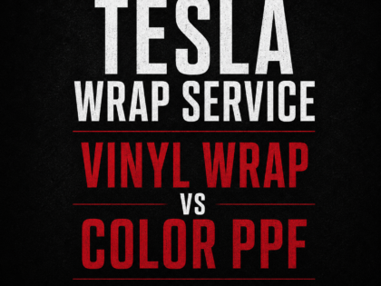 Tesla Vehicle Wrap Service: What It Means for Tesla Owners