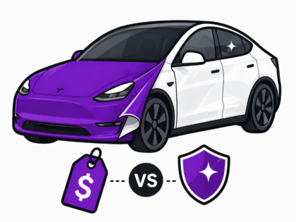 Tesla Wrap Price vs Colored PPF | Wrap Bullys Los Angeles