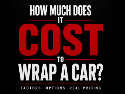 How Much Does It Cost To Wrap A Car