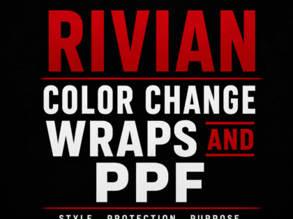 Rivian Color Change Wraps and PPF