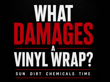 What Damages a Vinyl Wrap?