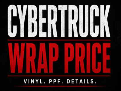 How Much Does a Cybertruck Wrap Cost?