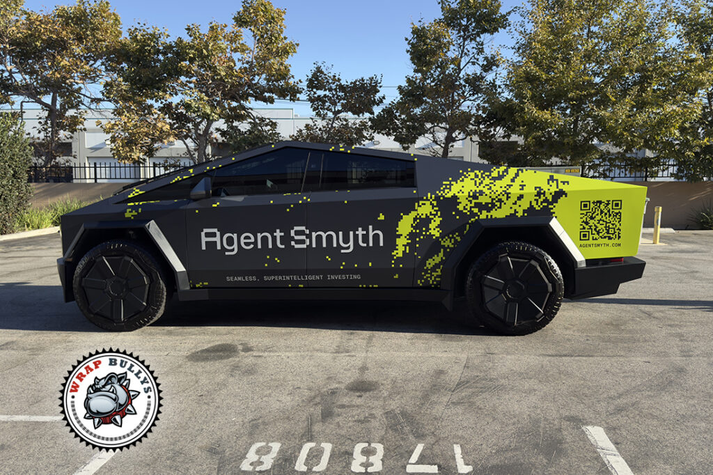 Cybertruck Business Wrap