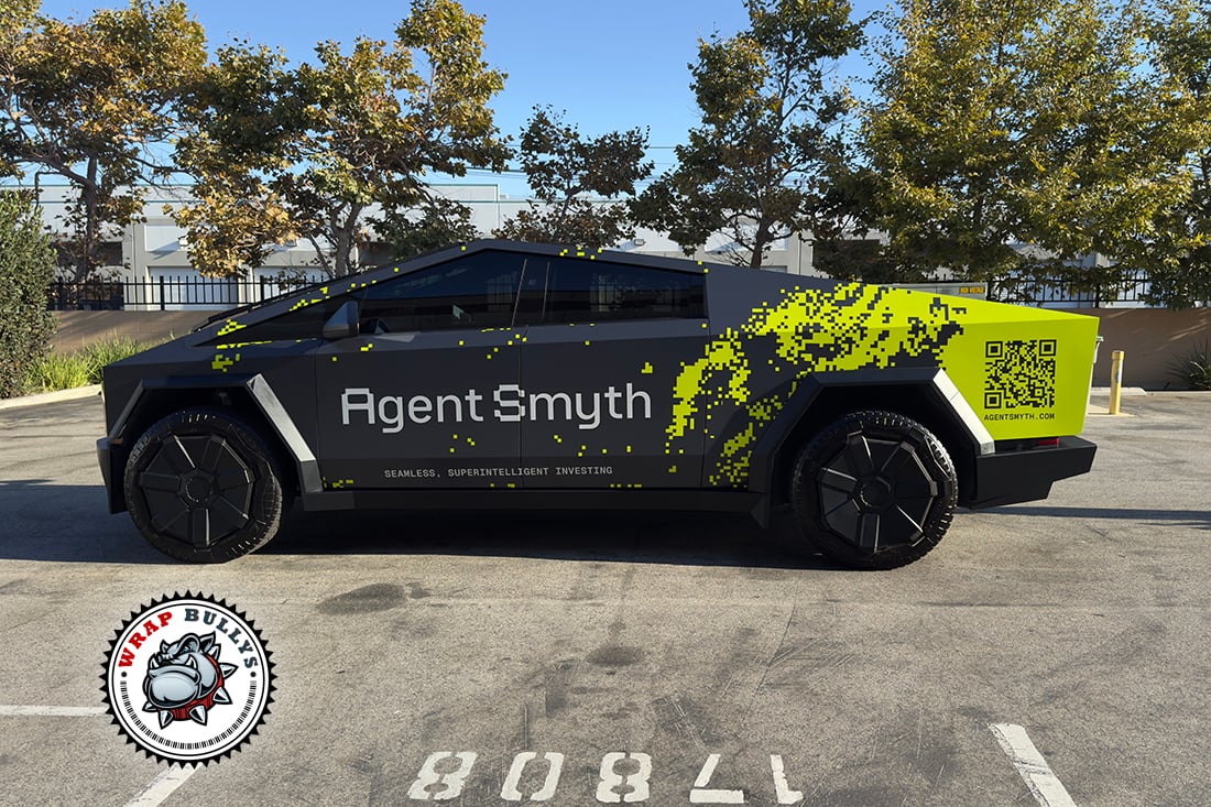 Cybertruck Business Wrap
